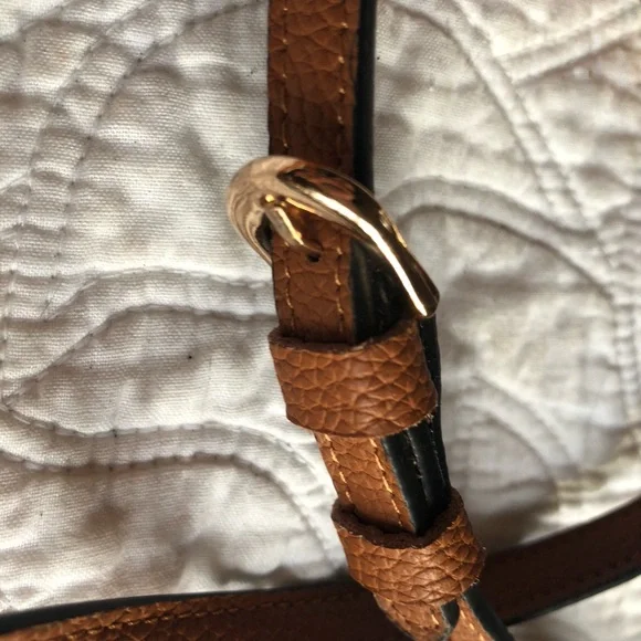 Vilenca Holland Woven Leather Crossbody Bag 3.5x7.5 - Picture 6 of 8